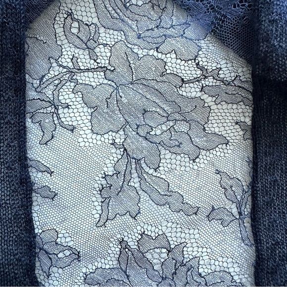 Nina Ricci women cashmere top with laces size M Authentic - Picture 9 of 9